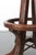 Brown Antique Industrial Adjustable Oak Drafting Stool For Sale - Image 8 of 10