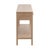Brown Highland Wooden 3-Drawer Sofa Table For Sale - Image 8 of 8