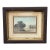 European School 19th C. Drawing in Original Framing - River Landscape For Sale