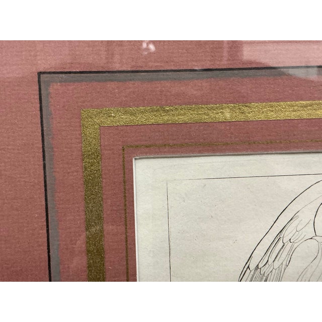 Black “Agamemnon” Vintage Framed Engraving After John Flaxsman For Sale - Image 8 of 11