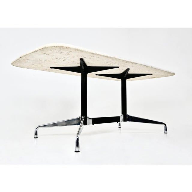 Marble Dining Table by Charles and Ray Eames for Herman Miller, 1970s For Sale - Image 6 of 10