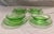 Vintage Federal Glass Geogian Lovebirds Bread and Butter dish with Dessert bowls. Great with other patterns in the light...