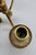 Pair of Solid Brass Two-Arm Rococo Revival Candle Wall Sconces With Acanthus Leaf Backplate, Early 20th Century For Sale - Image 14 of 15