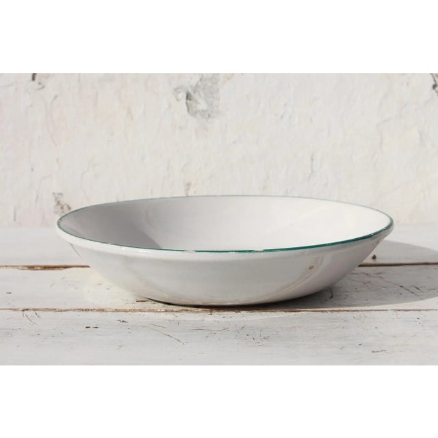 19th Century Late 19th Century Antique French Provincial Faience Plate Depicting a Bird, Marked For Sale - Image 5 of 13