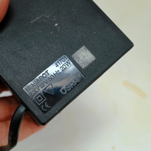 Vintage Minispot Model 41701 in Stainless Steel and Plastic from Osram, 1960s For Sale - Image 18 of 18