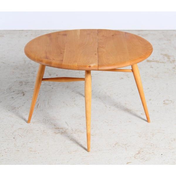 Drop-Leaf Side Table from Ercol, 1960s For Sale - Image 9 of 9