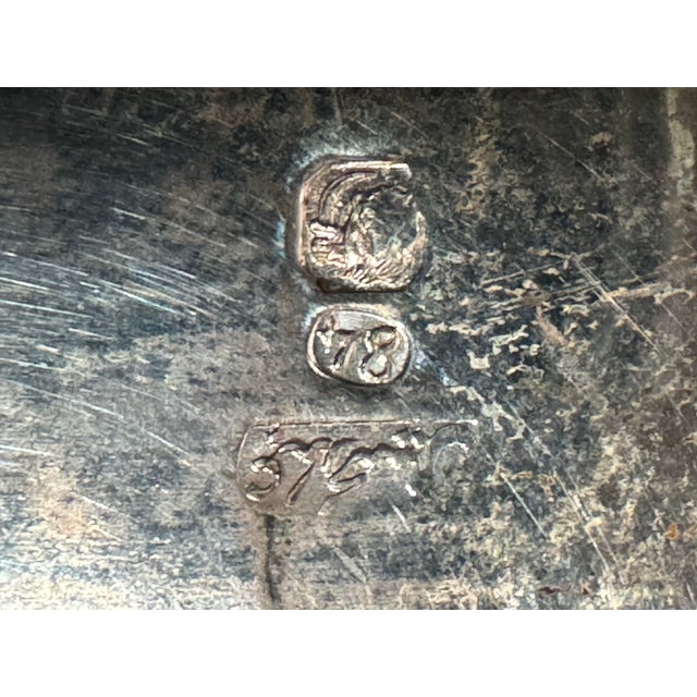 1970s Hand-Engraved 84 Silver Decorative Box For Sale - Image 12 of 12