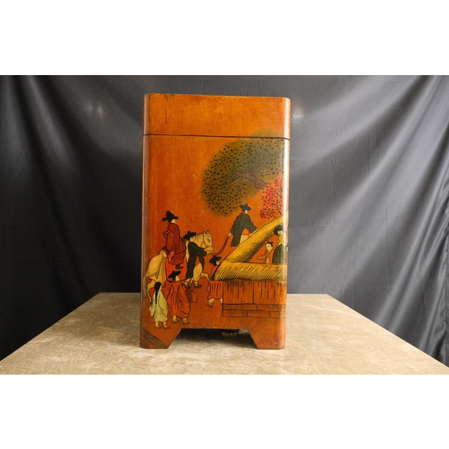 Bring a piece of Korea’s artistic tradition into your home with this beautifully hand-painted document chest. Decorated on...