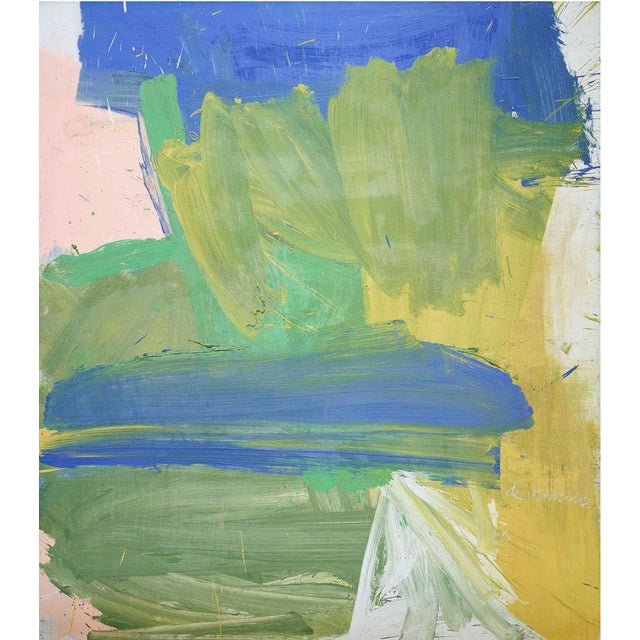 Contemporary Willem De Kooning Villa Borghese Official Exhibition Poster For Sale - Image 3 of 3
