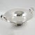 Art Deco Modernist Silver Plate Decorative Bowl Centerpiece For Sale - Image 4 of 8