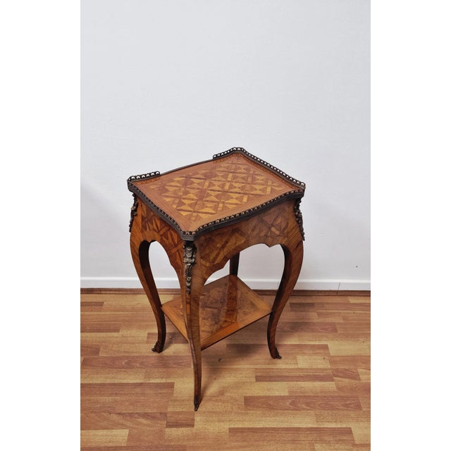 Napoleon III Coffee Table, 1900s For Sale - Image 9 of 17