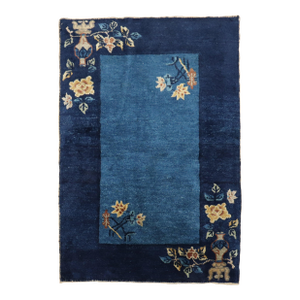 1930s Chinese Peking Rug, 2'1'' X 2'10''