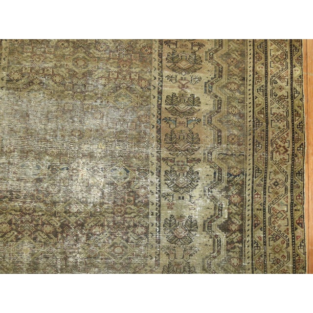 Early 20th Century Shabby Chic Persian Malayer Rug For Sale In New York - Image 6 of 6