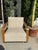 Solid Oak Lounge Chair For Sale In Los Angeles - Image 6 of 7