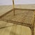 Round Bamboo and Rattan Coffee Table with Glass Top and Woven Shelf, 1950s For Sale - Image 6 of 9
