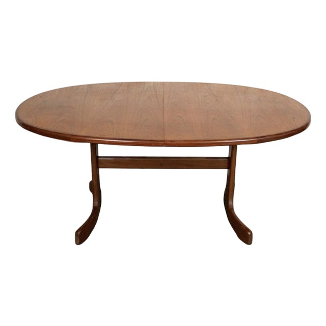 Mid 20th Century G-Plan "Whale Tail" Butterfly Leaf Dining Table For Sale