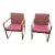 Mid 20th Century Pair Vintage Mid Century Modern Arm Chairs For Sale