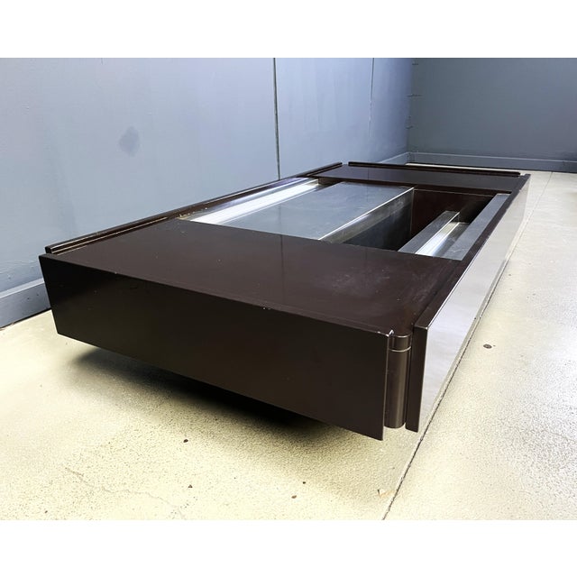 Italian Bar Coffee Table, 1970s For Sale - Image 4 of 9