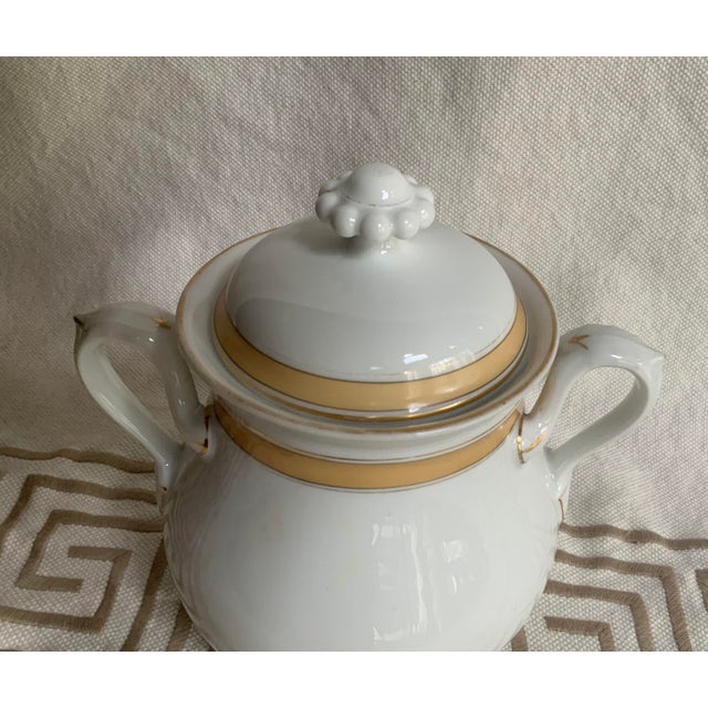 Ceramic Late 19th Century French Porcelain Covered Urn For Sale - Image 7 of 12