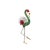 Early 21st Century Burmese Spinel Emerald Diamond 18k White Yellow Gold Flamingo Brooch, Gia Cert For Sale - Image 5 of 8
