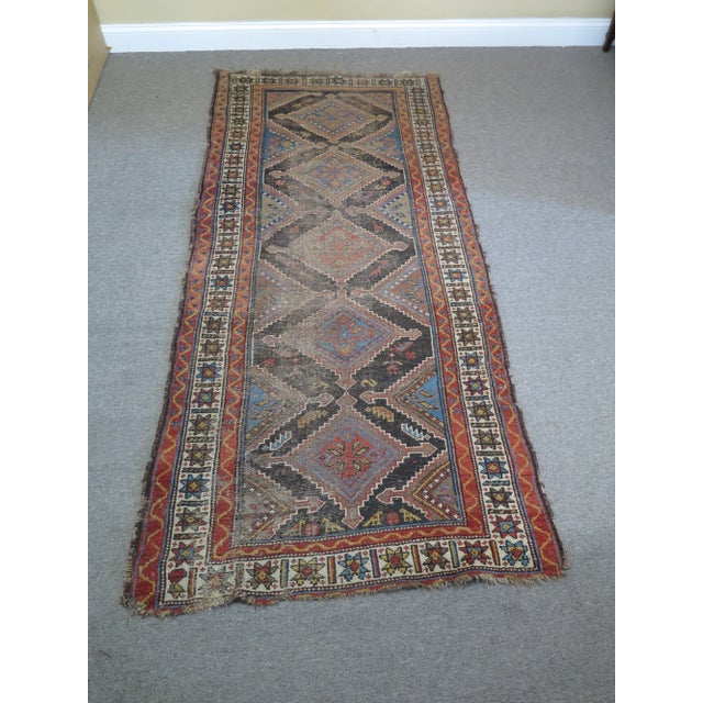 1940s Vintage Tabriz Runner Rug - 3′5″ × 7′11″ For Sale - Image 12 of 12