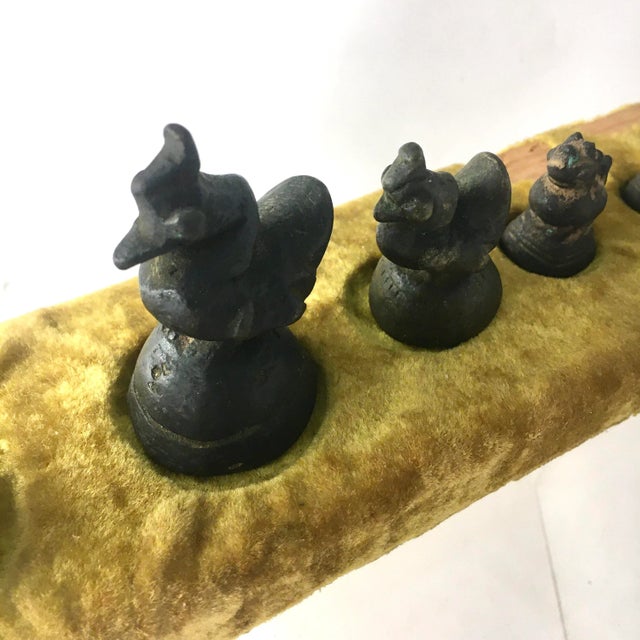 Chinoiserie Burmese Bronze Opium Weights - Set of 5 For Sale - Image 3 of 8