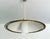 Metal Large Scandinavian Semi Pendant Light in Brass For Sale - Image 7 of 17