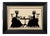 "Ladies Tea Framed" Contemporary Paper Cut Silhouette, Framed For Sale