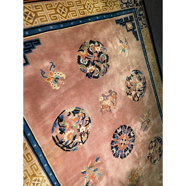 Vintage Salon Rug, Late 20th Century For Sale - Image 5 of 12