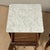 Pair of Antique French Louis XV Oak Nightstands With Carrara Marble For Sale - Image 16 of 18
