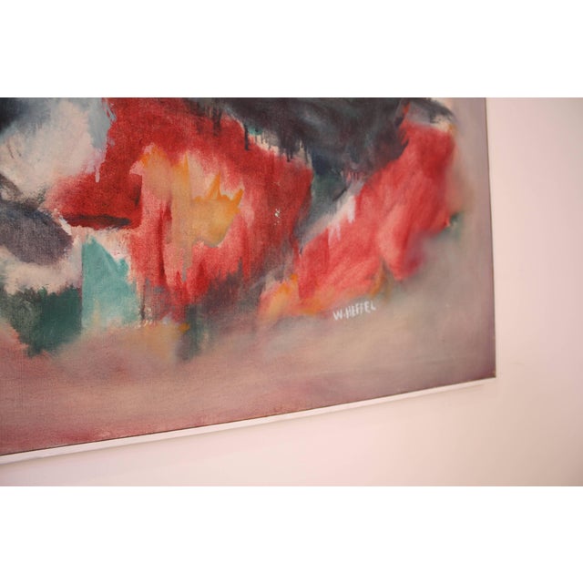 1960s 1960s W. Heffel, Oil on Canvas, 1963 For Sale - Image 5 of 7