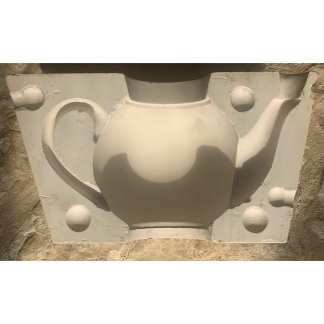 Antique English Teapot Plaster Mold, Early 20th Century For Sale - Image 4 of 12
