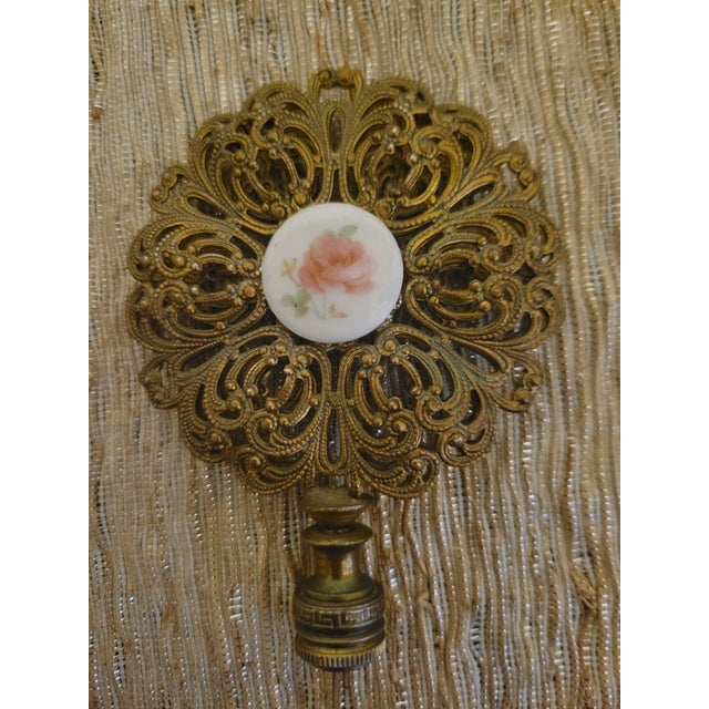 Mid 20th Century Collectible Capodimonte Beautiful Lamp For Sale - Image 11 of 12