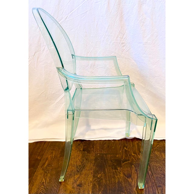 Lou Lou Ghost Kids Chair-Light Green For Sale In New Orleans - Image 6 of 6