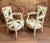 Hollywood Regency Set of Regency Painted Armchairs For Sale - Image 3 of 6