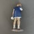 Blue 1950s Bing &Grondahl Girl Crying Over Spilled Milk For Sale - Image 8 of 12