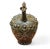 Brutalist Antique 19th Century Zsolnay Specs Hungarian Art Pottery Water Vessel, C1882 For Sale - Image 3 of 12