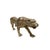 Vintage Brass-Toned Leopard Sculpture, 1960s For Sale - Image 10 of 13