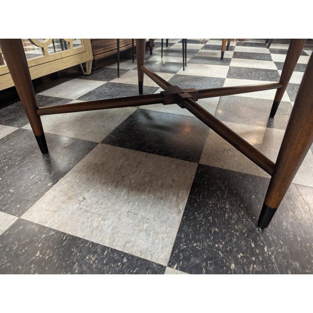Vintage Lane Round Coffee Table For Sale In New York - Image 6 of 8