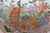 Mid 20th Century Famille Rose Macau Hand Painted Porcelain Plate Raised Exotic Bird Pattern 5058b For Sale - Image 5 of 14