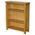 English Open Dwarf Library Bookcase in Light Oak For Sale - Image 9 of 9