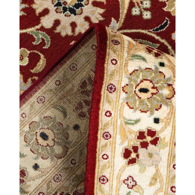 Mogul, One-of-a-Kind Hand-Knotted Area Rug in Red, 3' 1" x 5' 0" For Sale In New York - Image 6 of 8