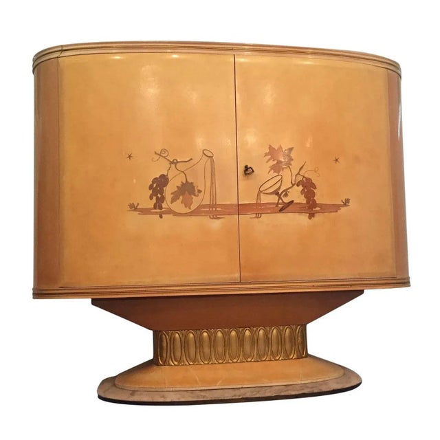 Italian Art Deco Bar Cabinet from Galleria Mobili d'Arte Cantù, 1950s For Sale - Image 11 of 11