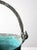 This handsome antique copper cauldron features a classic rounded form accented by an etched bail handle and decorative...