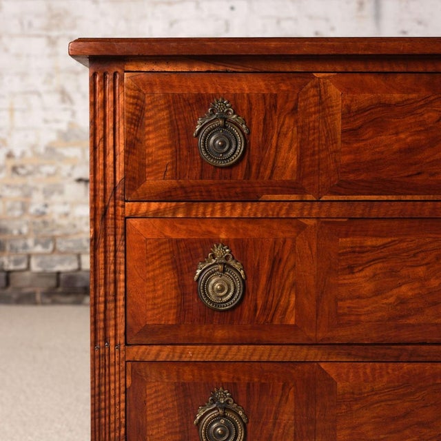 Wood 18th Century French Alsace Walnut Commode For Sale - Image 7 of 13