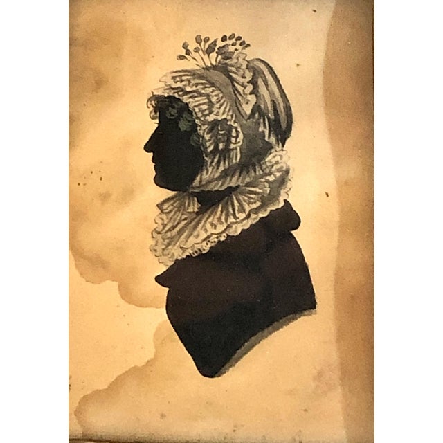 As the United States celebrates its 250th year, an antique silhouette portrait of Martha Washington represents a...