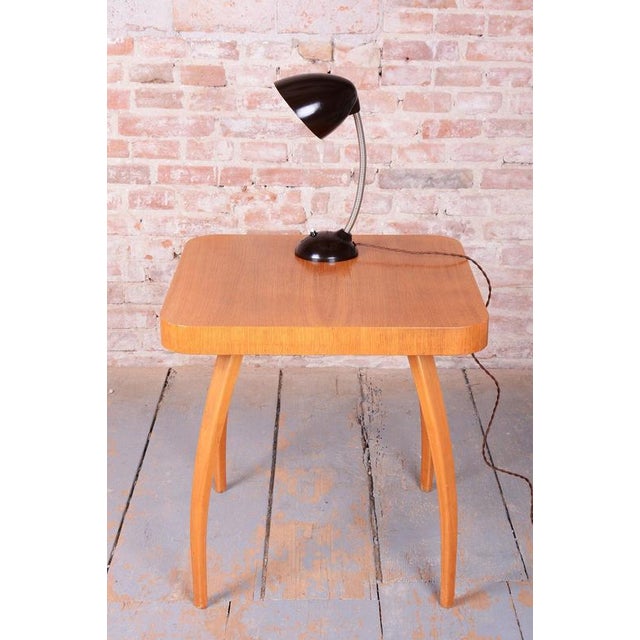 Bauhaus Table Lamp by Eric Kirkman Cole, Czech, 1930s For Sale - Image 10 of 11