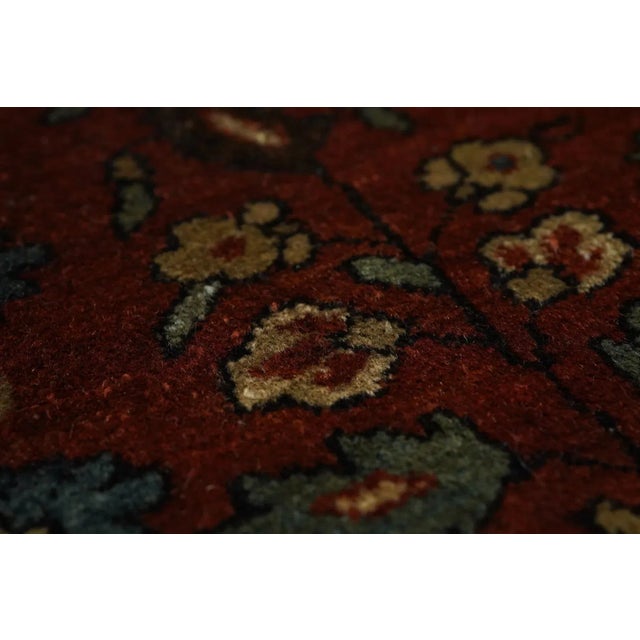 Antique Sarouk Rug 1'10'' x 2'5'' For Sale - Image 10 of 12
