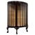 Early 20th Century Antique English Edwardian Demi-Lune Glazed Vitrine Cabinet For Sale - Image 5 of 9