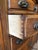 English Edwardian Art Nouveau Walnut Sideboard with Hand-Carved Floral Panels, 1900s For Sale - Image 13 of 15